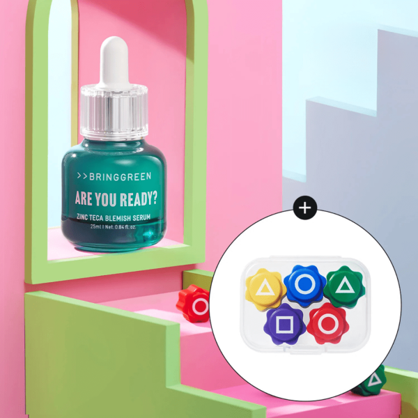 [NETFLIX] BRINGGREEN Zinc Teca Blemish Serum 25ml Set (+A Set of Jackstones) Discount