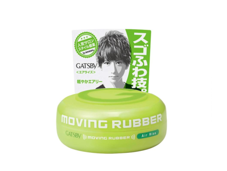 Mandom Gatsby  Moving Rubber Air Rise Hair Wax, 80g 2.8oz Online