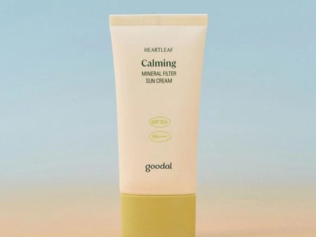 Goodal Heartleaf Calming Mineral Filter Sun Cream 50ml Online Hot Sale