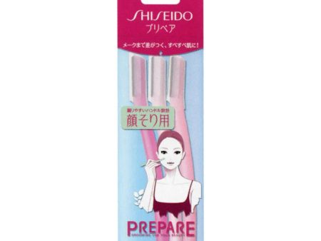 Shiseido Eyebrow Razor Large (3pcs) on Sale