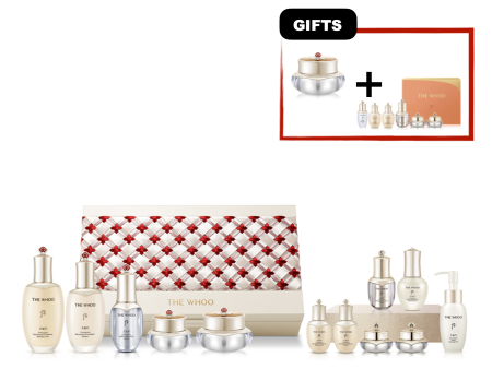 [Pre-Order] THE HISTORY OF WHOO Cheongidan Radiant Regenerating 5pcs Queen Set (Gift Included) [提前预定] 韩国后 天气丹PRO织缎御藏礼盒 (附赠品) Supply