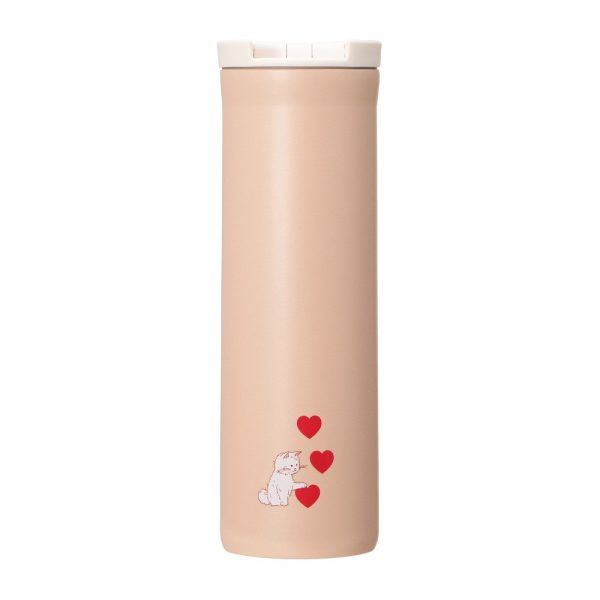 [Pre-Order] Japan SBUX 2025 Valentine Collection Stainless Steel Bottle 473ml [预售] 日本星巴克 2025情人节系列 不锈钢保溫瓶 473ml Sale