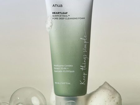 Anua Heartleaf Quercetinol Pore Deep Cleansing Foam 150ml Cheap