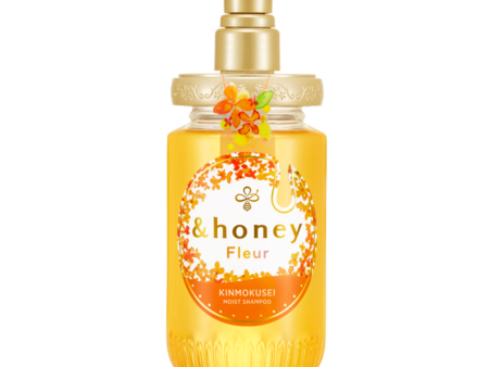 &HONEY Fleur Kinmokusei Moist Shampoo 日本&HONEY 蕨类系列金木犀蜂蜜修护保湿洗发水 450g on Sale