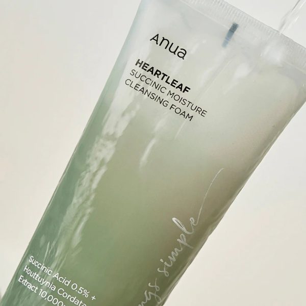 Anua Heartleaf Succinic Moisture Cleansing Foam 150ml For Sale