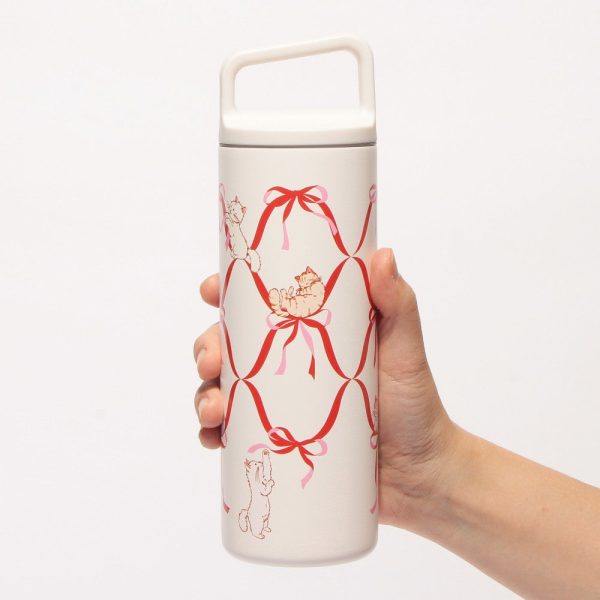 [Pre-Order] Japan SBUX 2025 Valentine Collection Handle Lid Stainless Steel Bottle 473ml [预售] 日本星巴克 2025情人节系列 手柄盖不锈钢瓶 473ml Supply