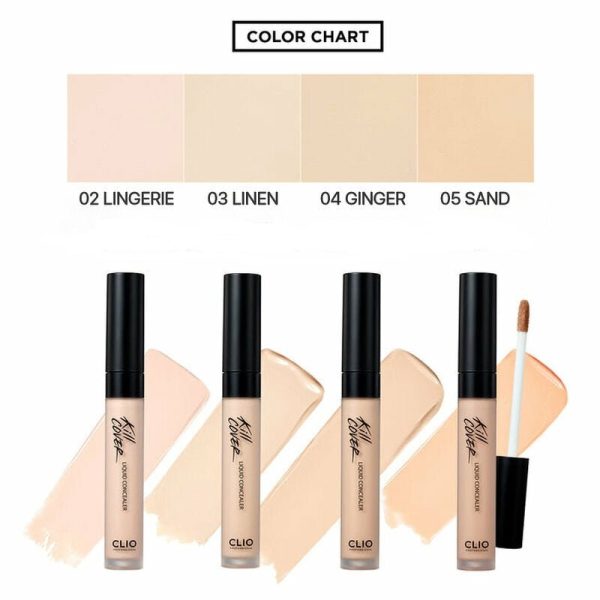 Clio Kill Cover Liquid Concealer (2 Shades) Sale