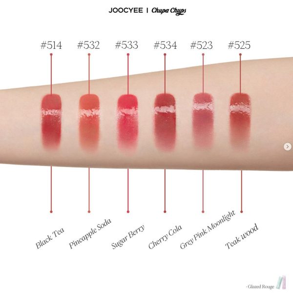 Joocyee x Chupa Chups Glazed Rouge (2 Colors) For Cheap