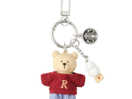 [Pre-Order] Korean SBUX HP New Year Magical Miracle Series Harry P Bearista Keychain [预售] 韩国星巴克 哈利波特新年神奇奇迹系列 哈利波特小熊钥匙吊饰 Online now