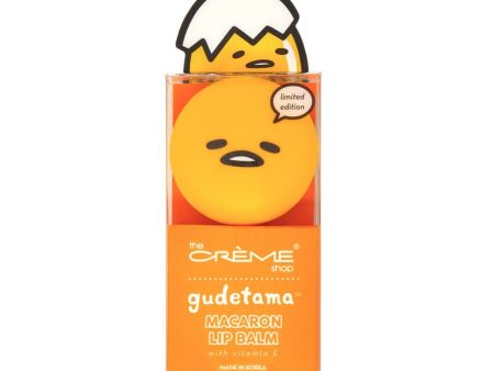 The Creme Shop Gudetama Macaron Lip Balm Peach Gummies Online now