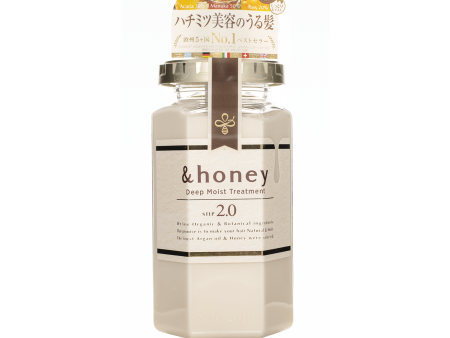 &HONEY Deep Moist Treatment 2.0 430ml 日本&HONEY 蜂蜜深层保湿护发乳 Online