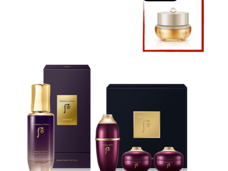 [Pre-Order] THE HISTORY OF WHOO Hwanyu Imperial Youth First Serum Set (Gift Included) [提前预定] 韩国后 还幼本初精华典藏礼盒 (附赠品) Cheap