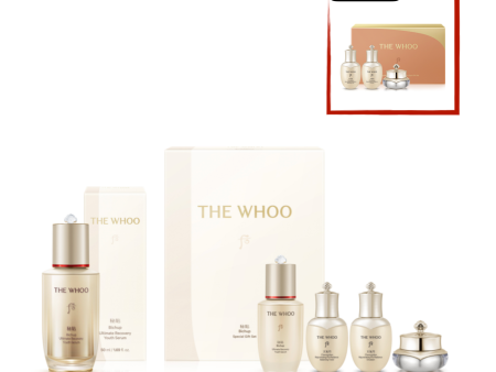 [Pre-Order] THE HISTORY OF WHOO Bichup Ultimate Recovery Youth Serum Set (Gift Included) [提前预定] 韩国后 重生秘帖青春精华礼盒 (附赠品) Hot on Sale