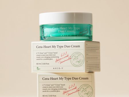 AXIS-Y Cera-Heart My Type Duo Cream 60ml Hot on Sale