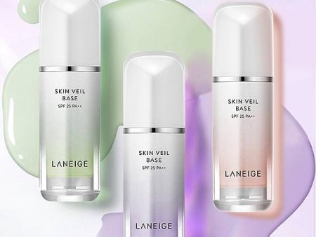 Laneige Skin Veil Base （3 Colors) Fashion