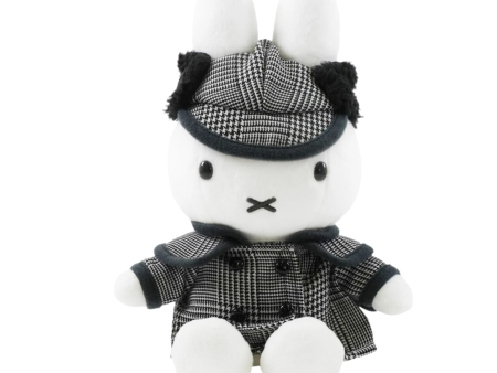 [Pre-Order] MIFFY Style Yurakucho Marui Black Glen Check Miffy Plush Toy [提前预定] 日本MIFFY 有乐町限定黑色格伦格纹米菲玩偶 Supply