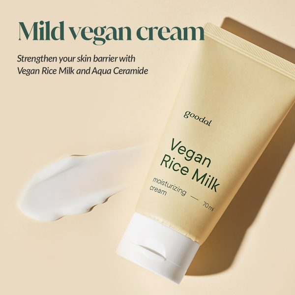 Goodal Vegan Rice Milk Moisturizing Cream 70ml Sale