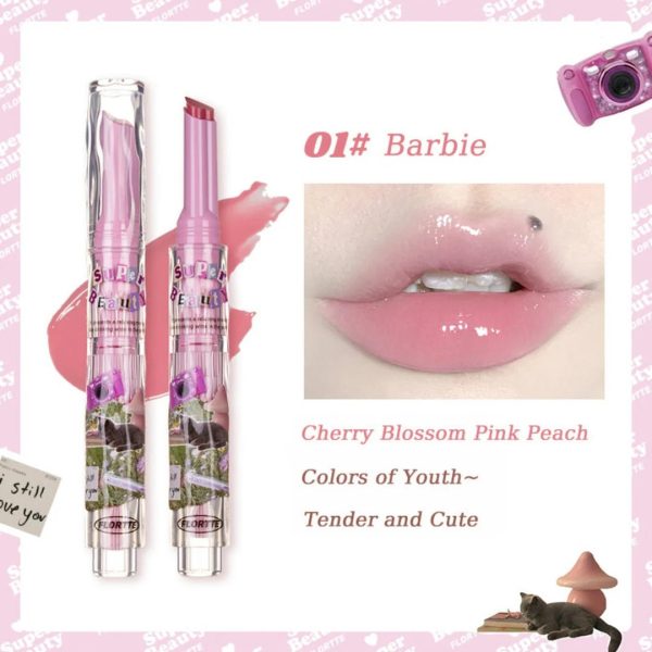 Flortte I Am Super Beauty Jelly Heart Lipstick (6 Colors) Hot on Sale