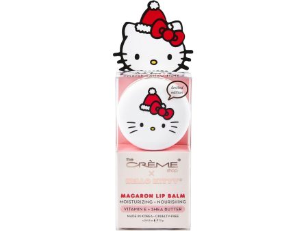 The Creme Shop Hello Kitty Macaron Lip Balm Marshmallow Fluff For Cheap