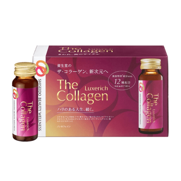 [3 Box Value Set] Shiseido The Collagen 2024 Collagen Liquid Drink Luxe Rich 50ml*10 Pieces Box [3盒超值套装] 资生堂 2024胶原蛋白液态饮 升级版 50ml*10支 盒 Sale