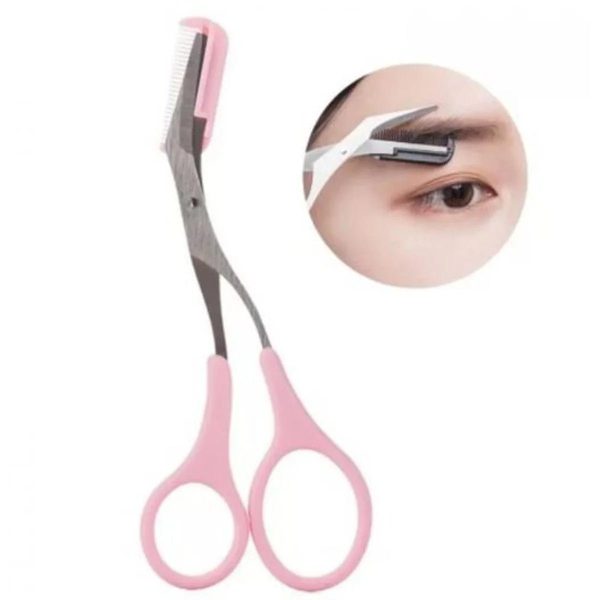 FILLIMILLI Eyebrow Scissors With Comb 1pc For Discount