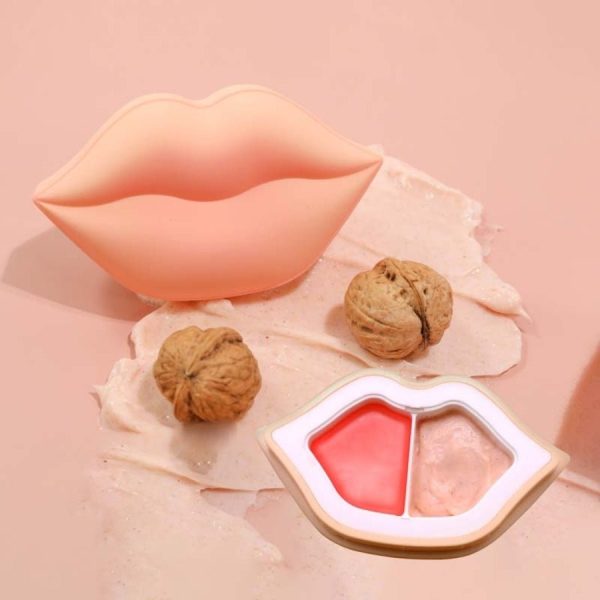 KOCOSTAR Peach Duoduo Lip Scrub & Lip Oil in Cream 21.5g Sale