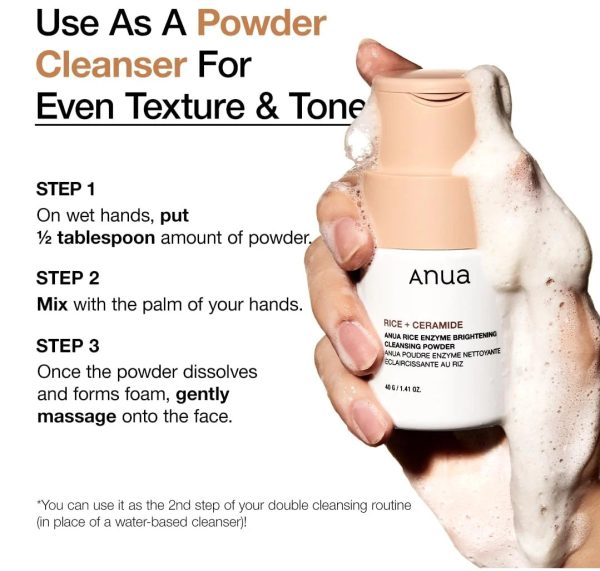 [ANUA] Rice Enzyme Brightening Cleansing Powder Online