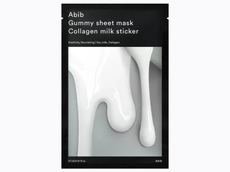 Abib Gummy Sheet Mask Collagen Milk Sticker (10) on Sale