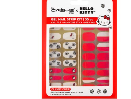 The Creme Shop Hello Kitty Gel Nail Strip Kit  Classic Cutie  Online Sale