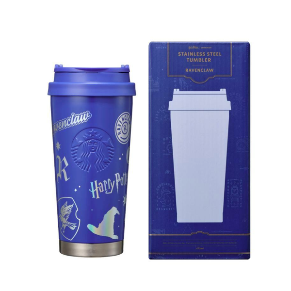 [Pre-Order] Korean SBUX HP New Year Magical Miracle Series SS Raven claw Elma Tumbler 473ml [预售] 韩国星巴克 哈利波特新年神奇奇迹系列 SS拉文克劳艾尔玛保温杯 473ml on Sale