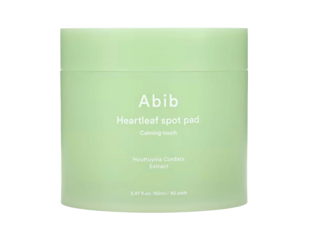 ABIB Heartleaf Spot Pad Calming Touch 80 Pads Box 阿彼芙 鱼腥草舒缓护理棉片 80片 盒 Hot on Sale