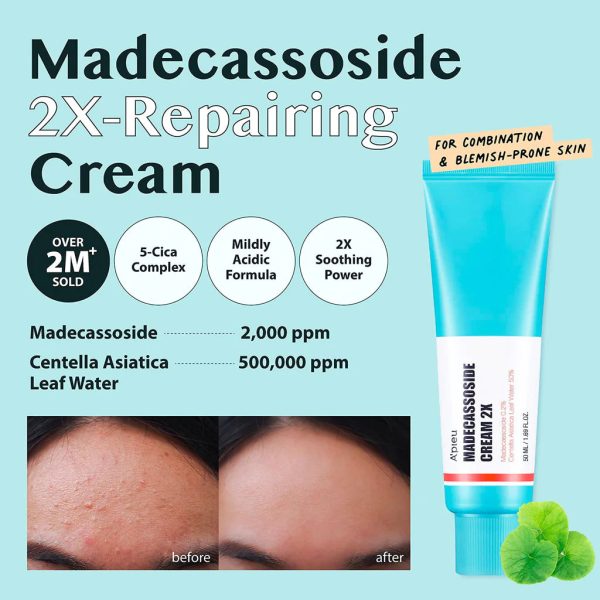 [A PIEU] Madecassoside Cream 2X on Sale