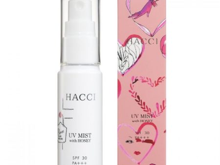 HACCI UV Mist with Honey SPF30 PA+++ 30ml 日本HACCI 蜂蜜精华UV防晒喷雾 SPF30 PA+++ Online Hot Sale