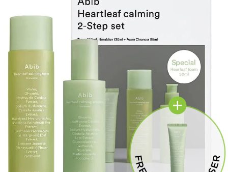 Abib Heartleaf Calming 2 Step Set on Sale