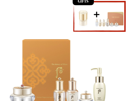 [Pre-Order] THE HISTORY OF WHOO Cheongidan Radiant Regenerating Eye Cream Special Set 50ml (Gift Included) [提前预定] 韩国后 天气丹华炫重生眼霜加量礼盒 50ml (附赠品) Sale