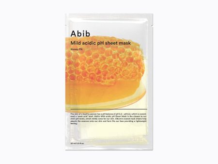 Abib Mild Acidic PH Sheet Mask Aqua Fit Honey Supply