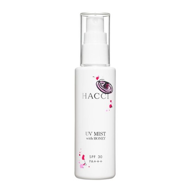 HACCI UV Mist with Honey SPF30 PA+++ 80ml 日本HACCI 蜂蜜精华UV防晒喷雾 SPF30 PA+++ Hot on Sale