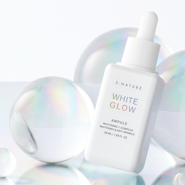 S. NATURE White Glow Ampoule 韩国S. NATURE 白光美白安瓶 50ml Fashion