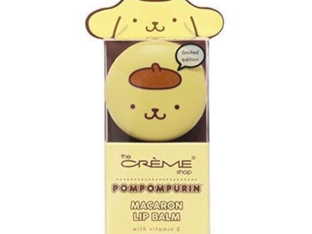 The Creme Shop Macaron Lip Balm Pompompurin Caramel Pudding Fashion