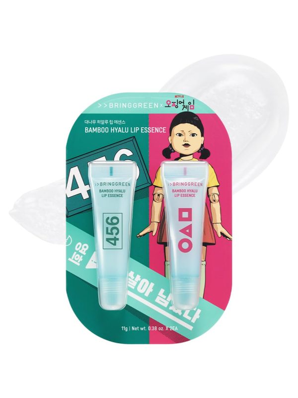 [NETFLIX] BRING GREEN Bamboo Hyalu Lip Essence Double Set (11g x 2) Online Hot Sale