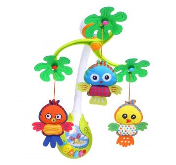 Lucky Baby Vogel Jungle Musical Mobile For Sale